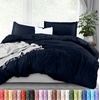 image:imageUtopia Bedding Duvet Cover Queen Size  3 Piece with Zipper Closure  1 Comforter Cover 90X90 Inches amp 2 Pillow Shams 20X26 Inches Ivory Comforter Not IncludedNavy