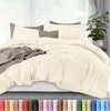 image:imageUtopia Bedding Duvet Cover Queen Size  3 Piece with Zipper Closure  1 Comforter Cover 90X90 Inches amp 2 Pillow Shams 20X26 Inches Ivory Comforter Not IncludedIvory