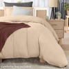 image:imageUtopia Bedding Duvet Cover Queen Size  3 Piece with Zipper Closure  1 Comforter Cover 90X90 Inches amp 2 Pillow Shams 20X26 Inches Ivory Comforter Not IncludedBeige