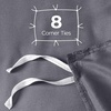 image:imageUtopia Bedding Duvet Cover Queen Size  3 Piece with Zipper Closure  1 Comforter Cover 90X90 Inches amp 2 Pillow Shams 20X26 Inches Ivory Comforter Not IncludedGrey