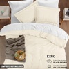 image:imageUtopia Bedding Duvet Cover Queen Size  3 Piece with Zipper Closure  1 Comforter Cover 90X90 Inches amp 2 Pillow Shams 20X26 Inches Ivory Comforter Not IncludedIvory