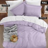 image:imageUtopia Bedding Duvet Cover Queen Size  3 Piece with Zipper Closure  1 Comforter Cover 90X90 Inches amp 2 Pillow Shams 20X26 Inches Ivory Comforter Not IncludedLavender