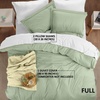 image:imageUtopia Bedding Duvet Cover Queen Size  3 Piece with Zipper Closure  1 Comforter Cover 90X90 Inches amp 2 Pillow Shams 20X26 Inches Ivory Comforter Not IncludedSage