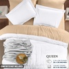image:imageUtopia Bedding Duvet Cover Queen Size  3 Piece with Zipper Closure  1 Comforter Cover 90X90 Inches amp 2 Pillow Shams 20X26 Inches Ivory Comforter Not IncludedWhite