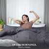 image:imageUtopia Bedding Duvet Cover Queen Size  3 Piece with Zipper Closure  1 Comforter Cover 90X90 Inches amp 2 Pillow Shams 20X26 Inches Ivory Comforter Not IncludedGrey