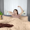 image:imageUtopia Bedding Duvet Cover Queen Size  3 Piece with Zipper Closure  1 Comforter Cover 90X90 Inches amp 2 Pillow Shams 20X26 Inches Ivory Comforter Not IncludedBeige
