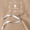 image:imageUtopia Bedding Duvet Cover Queen Size  3 Piece with Zipper Closure  1 Comforter Cover 90X90 Inches amp 2 Pillow Shams 20X26 Inches Ivory Comforter Not IncludedSand