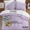 image:imageUtopia Bedding Duvet Cover Queen Size  3 Piece with Zipper Closure  1 Comforter Cover 90X90 Inches amp 2 Pillow Shams 20X26 Inches Ivory Comforter Not IncludedLavender
