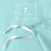 image:imageUtopia Bedding Duvet Cover Queen Size  3 Piece with Zipper Closure  1 Comforter Cover 90X90 Inches amp 2 Pillow Shams 20X26 Inches Ivory Comforter Not IncludedSpa Blue