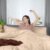 image:imageUtopia Bedding Duvet Cover Queen Size  3 Piece with Zipper Closure  1 Comforter Cover 90X90 Inches amp 2 Pillow Shams 20X26 Inches Ivory Comforter Not IncludedBeige