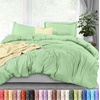 image:imageUtopia Bedding Duvet Cover Queen Size  3 Piece with Zipper Closure  1 Comforter Cover 90X90 Inches amp 2 Pillow Shams 20X26 Inches Ivory Comforter Not IncludedSage