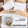 image:imageUtopia Bedding Duvet Cover Queen Size  3 Piece with Zipper Closure  1 Comforter Cover 90X90 Inches amp 2 Pillow Shams 20X26 Inches Ivory Comforter Not IncludedWhite
