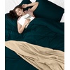 image:imageUtopia Bedding Duvet Cover Queen Size  3 Piece with Zipper Closure  1 Comforter Cover 90X90 Inches amp 2 Pillow Shams 20X26 Inches Ivory Comforter Not IncludedTeal