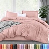 image:imageUtopia Bedding Duvet Cover Queen Size  3 Piece with Zipper Closure  1 Comforter Cover 90X90 Inches amp 2 Pillow Shams 20X26 Inches Ivory Comforter Not IncludedBlush Pink