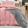 image:imageUtopia Bedding Duvet Cover Queen Size  3 Piece with Zipper Closure  1 Comforter Cover 90X90 Inches amp 2 Pillow Shams 20X26 Inches Ivory Comforter Not IncludedPink