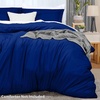 image:imageUtopia Bedding Duvet Cover Queen Size  3 Piece with Zipper Closure  1 Comforter Cover 90X90 Inches amp 2 Pillow Shams 20X26 Inches Ivory Comforter Not IncludedRoyal Blue