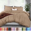 image:imageUtopia Bedding Duvet Cover Queen Size  3 Piece with Zipper Closure  1 Comforter Cover 90X90 Inches amp 2 Pillow Shams 20X26 Inches Ivory Comforter Not IncludedSand
