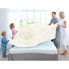 image:imageUtopia Bedding Fleece Blanket Twin Size Ivory 300GSM Luxury AntiStatic Fuzzy Soft Microfiber Bed Blanket 90x66 Inch