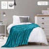 image:imageUtopia Bedding Fleece Blanket Twin Size Turquoise 300GSM Luxury AntiStatic Fuzzy Soft Microfiber Dorm Bed Blanket 90x66 Inch