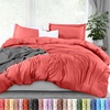 image:imageUtopia Bedding Duvet Cover Queen Size  3 Piece with Zipper Closure  1 Comforter Cover 90X90 Inches amp 2 Pillow Shams 20X26 Inches Ivory Comforter Not IncludedCoral