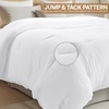 image:imageUtopia Bedding Comforters Queen Size All Season Duvet Insert Down Alternative Queen Comforter with Corner Tabs Machine Washable Bed Comforter 88 x 88 Inches White Pack of 3
