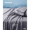 image:imageUtopia Bedding Queen Size Sheet Set  4 Piece Luxury Nylon Cooling Bed Sheets for Hot Sleepers Ultra Soft amp Breathable Deep Pocket  Oeko Tex GreyGrey