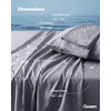 image:imageUtopia Bedding Queen Size Sheet Set  4 Piece Luxury Nylon Cooling Bed Sheets for Hot Sleepers Ultra Soft amp Breathable Deep Pocket  Oeko Tex GreyGrey