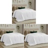 image:imageUtopia Bedding Comforters Queen Size All Season Duvet Insert Down Alternative Queen Comforter with Corner Tabs Machine Washable Bed Comforter 88 x 88 Inches White Pack of 3