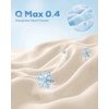 image:imageNylon Cooling Standard Size Pillowcases Envelope Closure Pack of 2 IvoryIvory