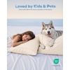 image:imageNylon Cooling Standard Size Pillowcases Envelope Closure Pack of 2 IvoryIvory