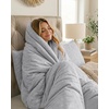 image:imageCotton Jersey King Duvet Cover Set  3 Piece Soft Knit Bedding Set with Zipper Closure amp Corner Ties Includes 1 King Duvet Cover 104 x 90 2 Pillow Shams 20 x 36Heather Light Grey