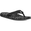 imageSanuk Mens Bubblecush  Flip Flops for Men  Mens Sandals  Beach Sandals  Supportive ampamp Lightweight  Comfort FootbedBlack Multi