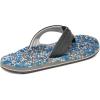 imageSanuk Mens Bubblecush  Flip Flops for Men  Mens Sandals  Beach Sandals  Supportive ampamp Lightweight  Comfort FootbedGrey Multi
