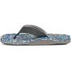 imageSanuk Mens Bubblecush  Flip Flops for Men  Mens Sandals  Beach Sandals  Supportive ampamp Lightweight  Comfort FootbedGrey Multi