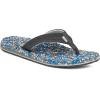 imageSanuk Mens Bubblecush  Flip Flops for Men  Mens Sandals  Beach Sandals  Supportive ampamp Lightweight  Comfort FootbedGrey Multi