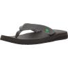 imageSanuk Yoga Mat II  Flip Flops for Women  Yoga Sandals For Women  Womens Beach Sandals  Memory Foam FootbedCharcoal