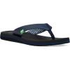 imageSanuk Yoga Mat II  Flip Flops for Women  Yoga Sandals For Women  Womens Beach Sandals  Memory Foam FootbedNavy