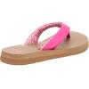 imageSanuk Yoga Mat II  Flip Flops for Women  Yoga Sandals For Women  Womens Beach Sandals  Memory Foam FootbedPhlox Pink