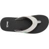 imageSanuk Yoga Mat II  Flip Flops for Women  Yoga Sandals For Women  Womens Beach Sandals  Memory Foam FootbedWhite