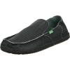 imageSanuk Mens Rounder Loafer  Mens Shoes  Slip On Shoes for Men  Mens Slipon Loafers  Comfort FootbedPirate Black