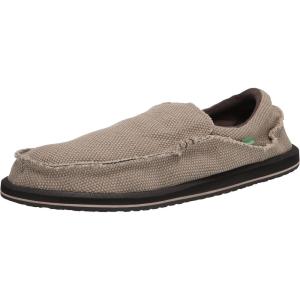 imageSanuk Mens Original Chiba Loafers for Men  Mens Shoes  Slip On Shoes for Men  Big ampamp Tall Sizes 818 Available  Comfort Foam FootbedTan