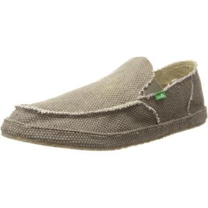 imageSanuk Mens Rounder Loafer  Mens Shoes  Slip On Shoes for Men  Mens Slipon Loafers  Comfort FootbedBrown