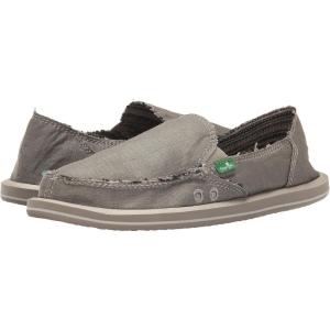 imageSanuk Womens Donna Hemp Loafers  Womens Shoes  Slip On Shoes for Women  Womens Slipon Loafers  Memory Foam FootbedOliveGrey