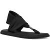 imageSanuk Womens Yoga Sling 2  Sandals for Women  Yoga Sandals For Women  Memory Foam Footbed  TwoWay Stretch UpperBlack