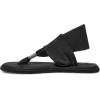 imageSanuk Womens Yoga Sling 2  Sandals for Women  Yoga Sandals For Women  Memory Foam Footbed  TwoWay Stretch UpperBlack