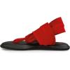 imageSanuk Womens Yoga Sling 2  Sandals for Women  Yoga Sandals For Women  Memory Foam Footbed  TwoWay Stretch UpperBright Red