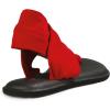 imageSanuk Womens Yoga Sling 2  Sandals for Women  Yoga Sandals For Women  Memory Foam Footbed  TwoWay Stretch UpperBright Red