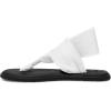 imageSanuk Womens Yoga Sling 2  Sandals for Women  Yoga Sandals For Women  Memory Foam Footbed  TwoWay Stretch UpperWhite