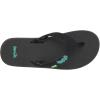 imageSanuk Yoga Paradise II  Flip Flops for Women  Yoga Sandals For Women  Womens Beach Sandals  Memory Foam FootbedBlack Paradise Palms