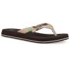 imageSanuk Yoga Paradise II  Flip Flops for Women  Yoga Sandals For Women  Womens Beach Sandals  Memory Foam FootbedNatural Paradise Palms